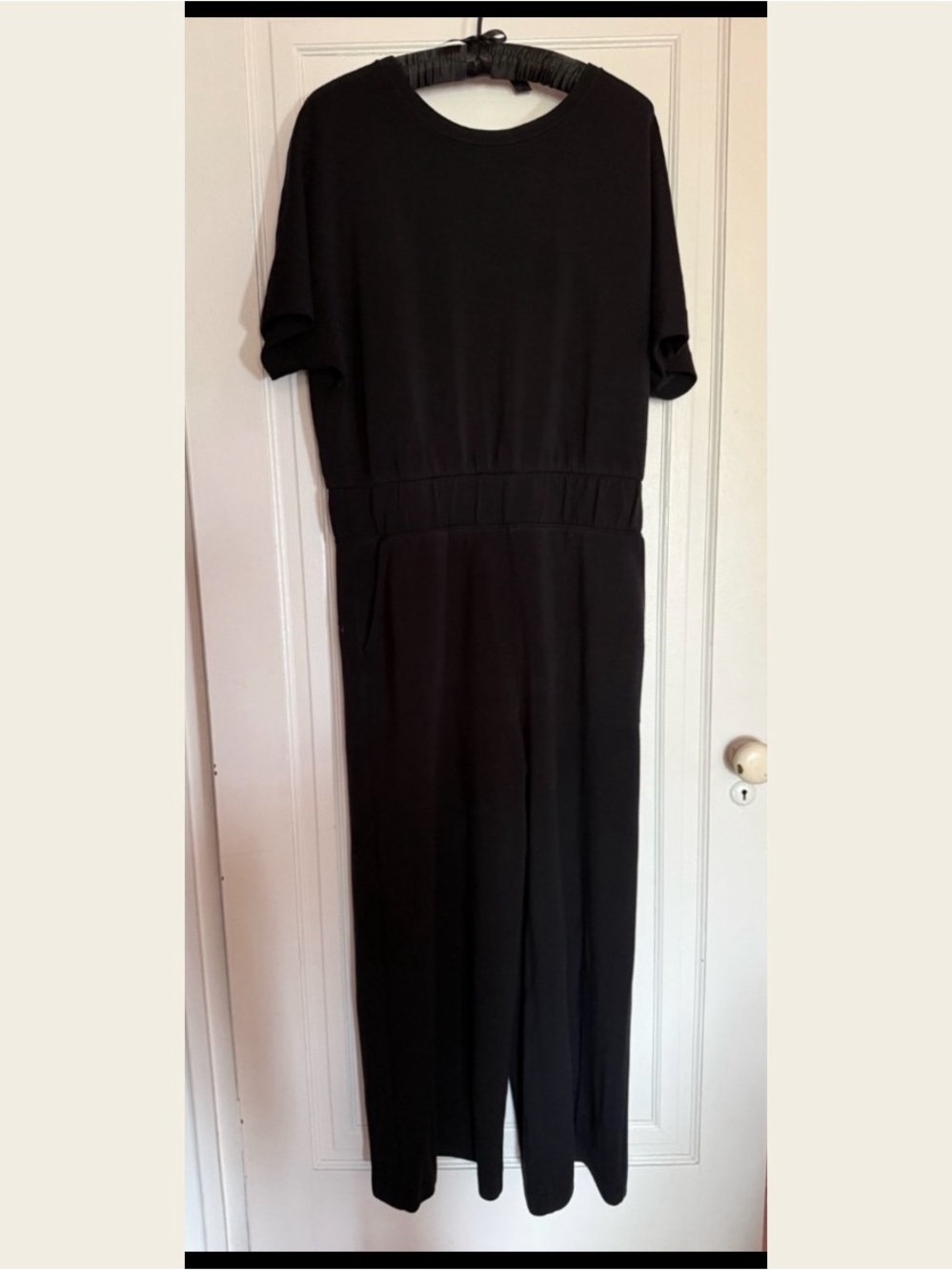 SPANX Black Air Essentials Jumpsuit